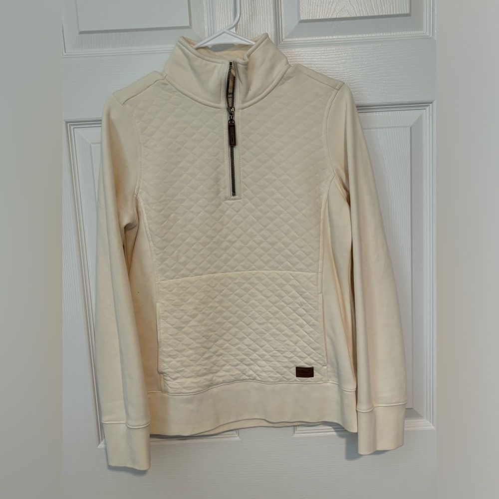 LL Bean Quilted Quarter Zip